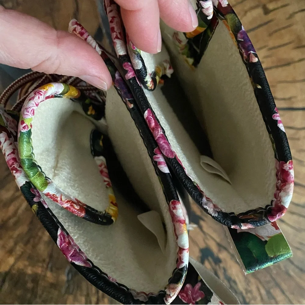 Girls Floral Duck Boots